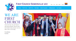 Desktop Screenshot of firstchurchsomerville.org